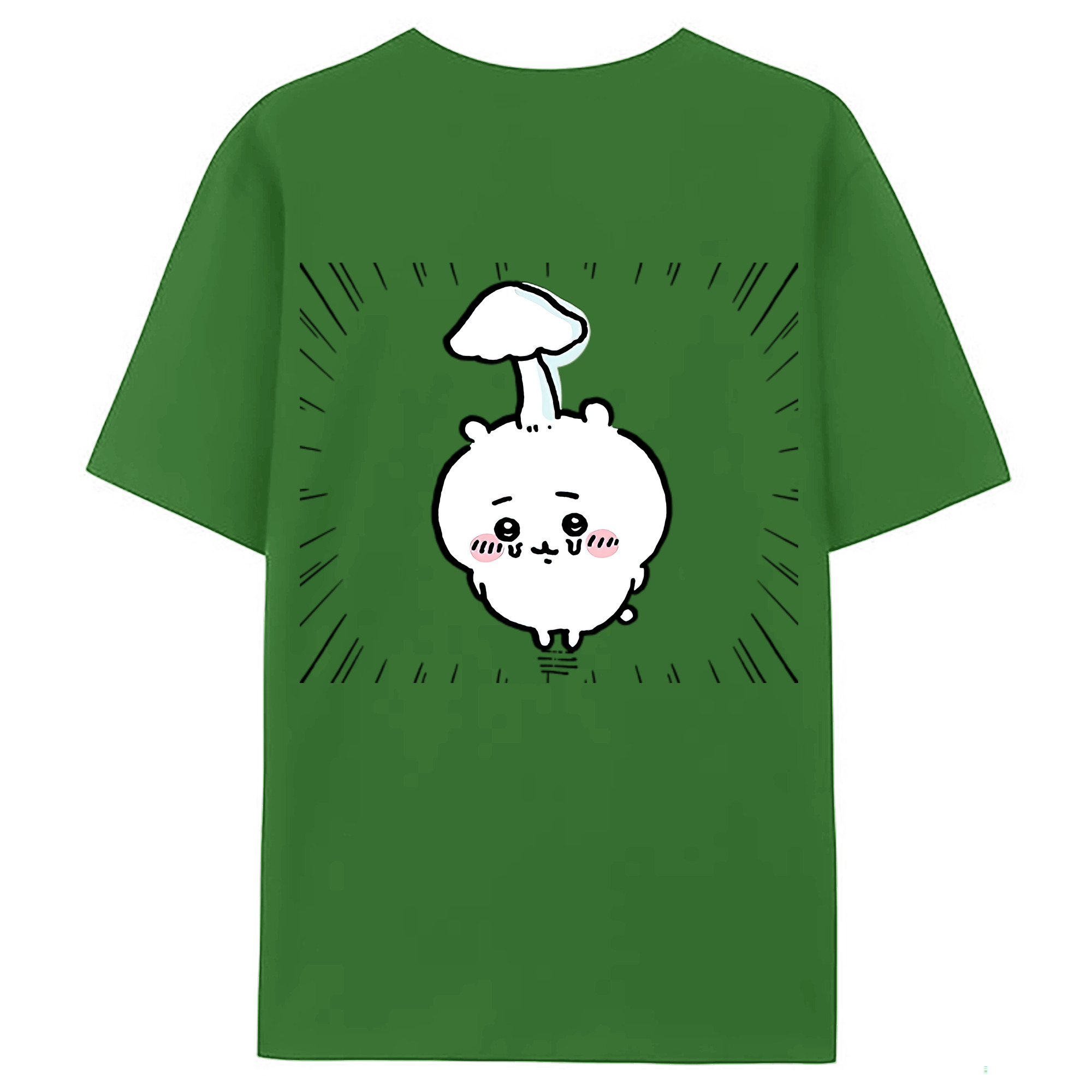 （画像用） ちいかわ ちいかわ Chii-kawa chiikawa レディース半袖Tシャツ(バックプリント)